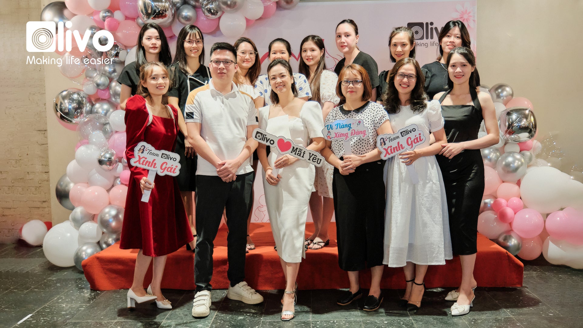 OLIVO chúc mừng ngày Phụ nữ Việt Nam