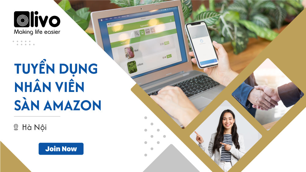 Tuyển dụng vị trí Nhân Viên Sàn Amazon