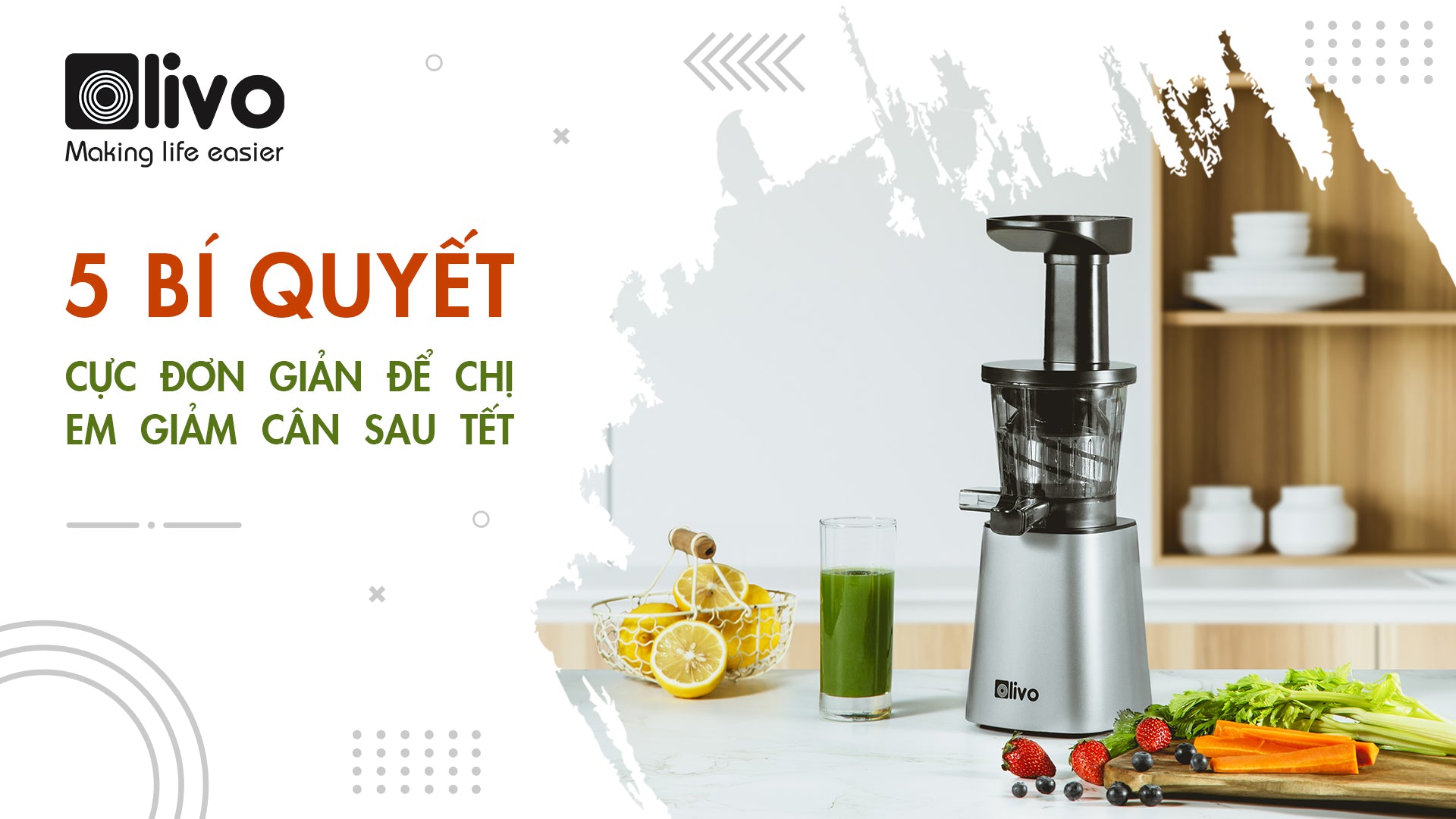 5 Bí quyết cực đơn giản để chị em giảm cân sau Tết