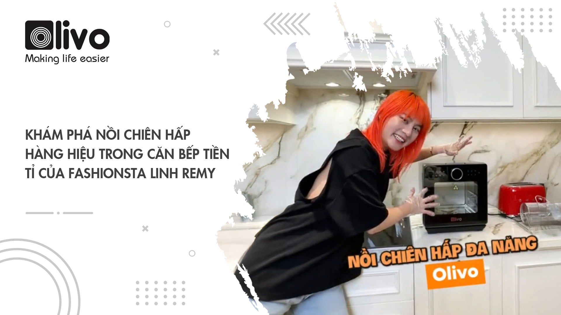 Khám phá nồi chiên hấp hàng hiệu trong căn bếp tiền tỉ của fashionista Linh Remy