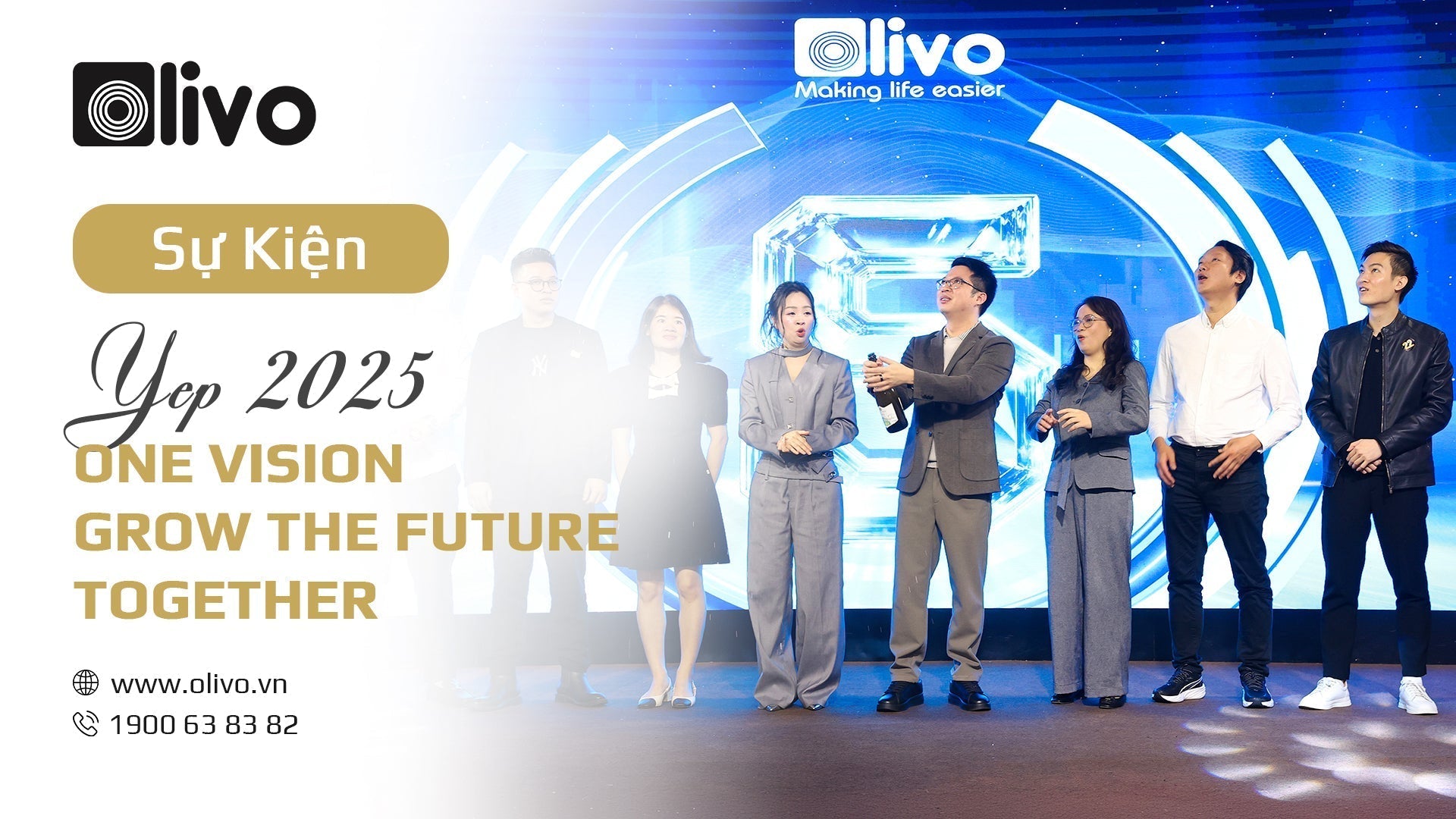 Gala YEP 2025: Gắn Kết Đại Gia Đình Olivo - Cùng Nhau Hướng Tới Tương Lai