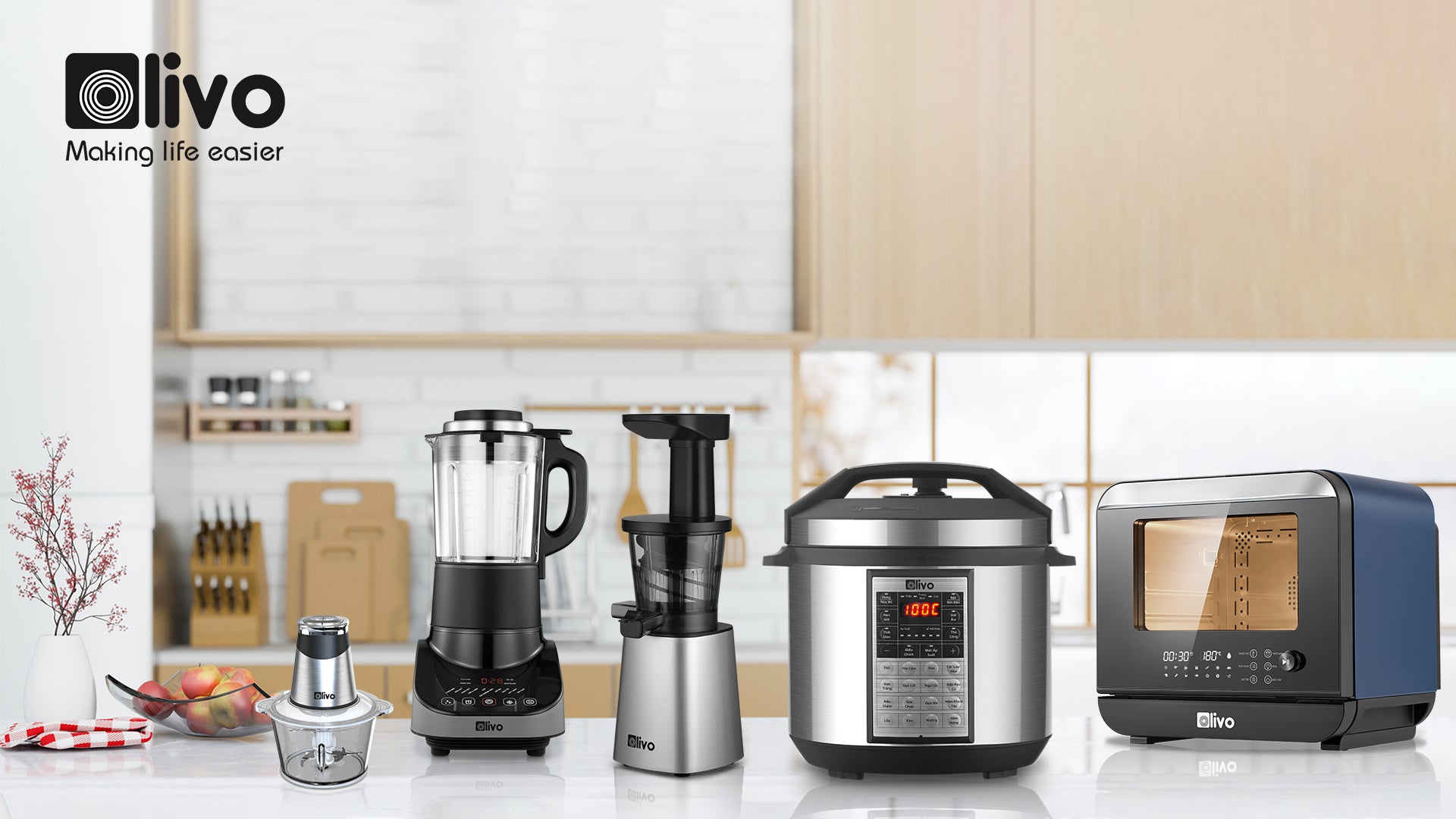 TOP 5 thiết bị gia dụng không thể thiếu trong căn bếp hiện đại