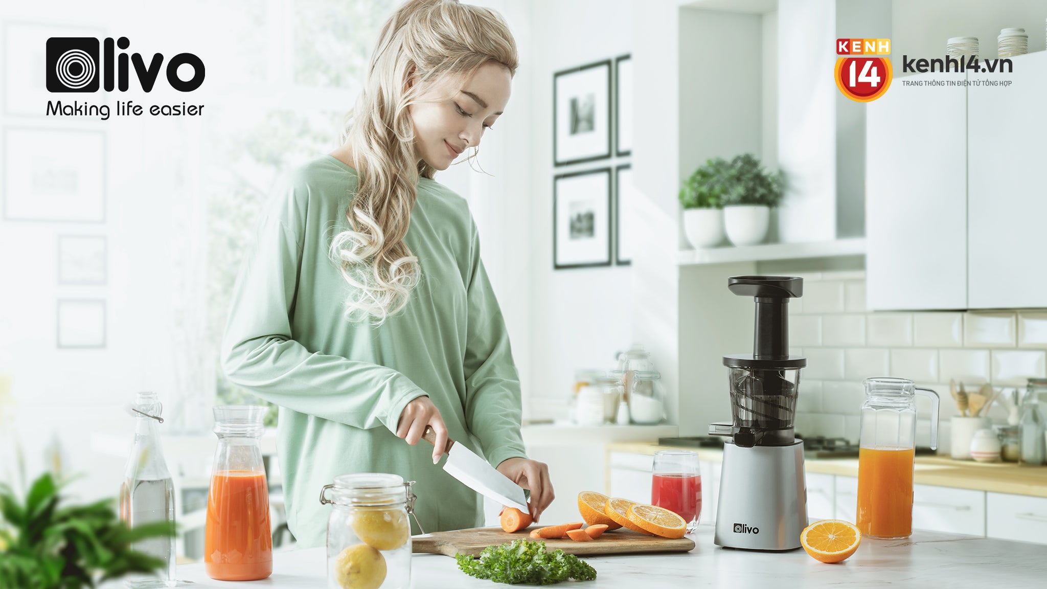(Kenh14) Máy ép chậm Olivo giữ nguyên vị quả và vitamin có tốt như lời đồn?