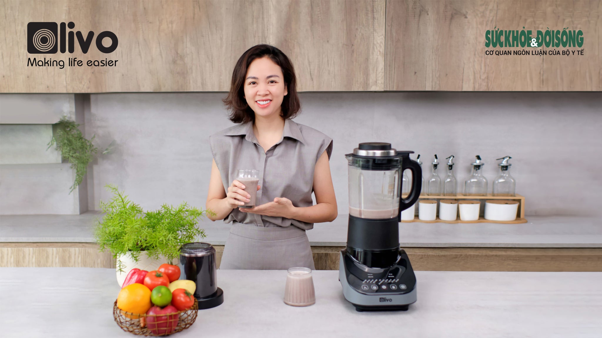 (Suckhoedoisong.vn) Mẹ đảm Hà Thành đánh giá chi tiết máy làm sữa hạt tại nhà thơm ngon, bổ dưỡng