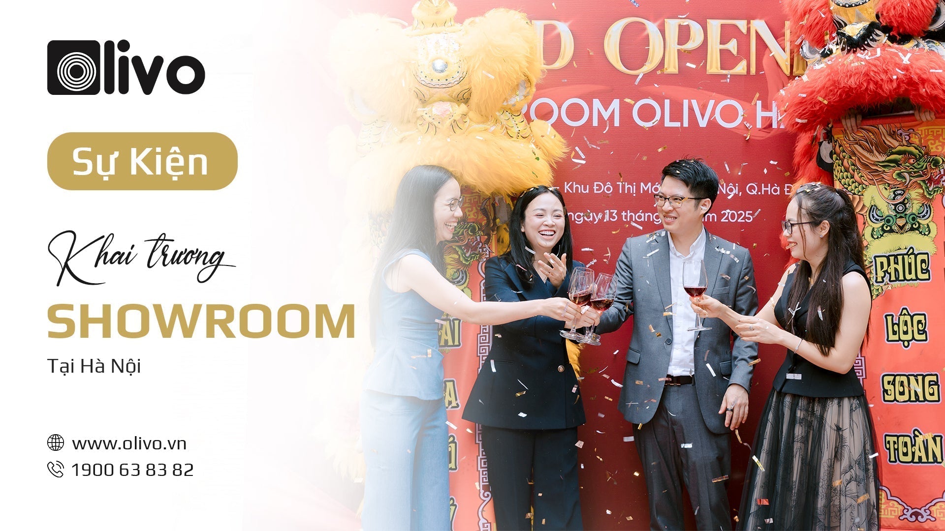 Showroom OLIVO Hà Nội – Khơi Nguồn Tiện Nghi, Nâng Tầm Cuộc Sống