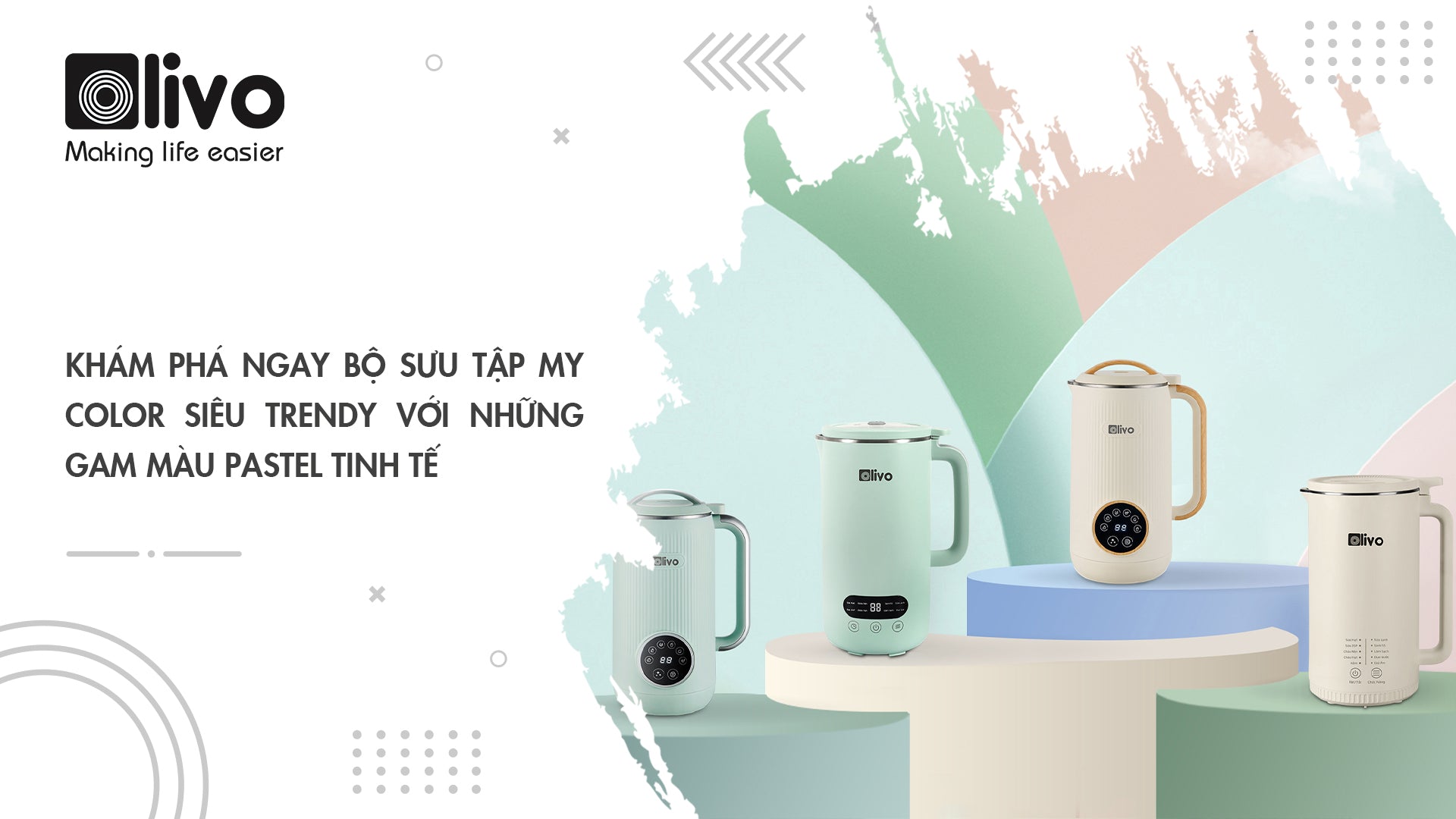 Khám phá ngay bộ sưu tập My Color siêu trendy với những gam màu pastel tinh tế