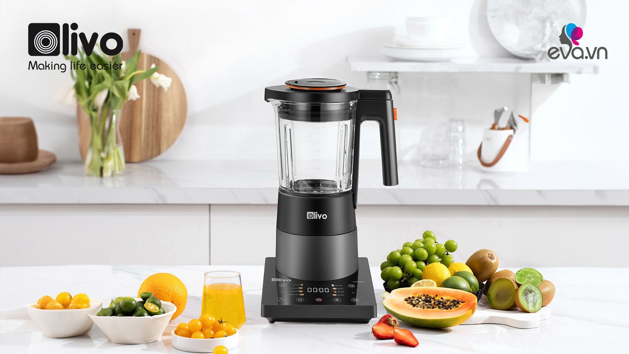 (Eva.vn) Thương hiệu OLIVO ra mắt dòng máy làm sữa hạt OLIVO X24 PRO thế hệ mới 2024