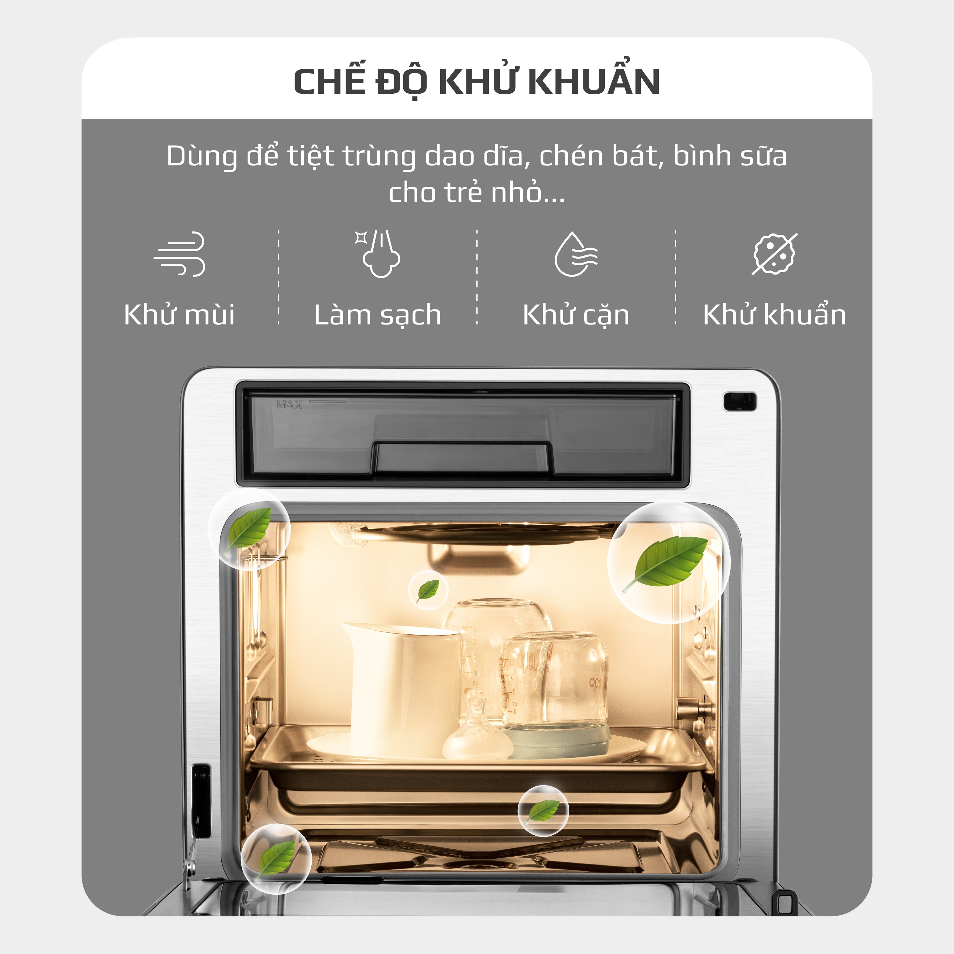 Nồi Chiên Hấp Đa Năng OLIVO SF1600 - Phiên bản Đặc Biệt cao cấp nhất, Màn hình OLED hiện đại, 70 chế độ cài sẵn, Dung tích 16L, Vệ sinh dễ dàng