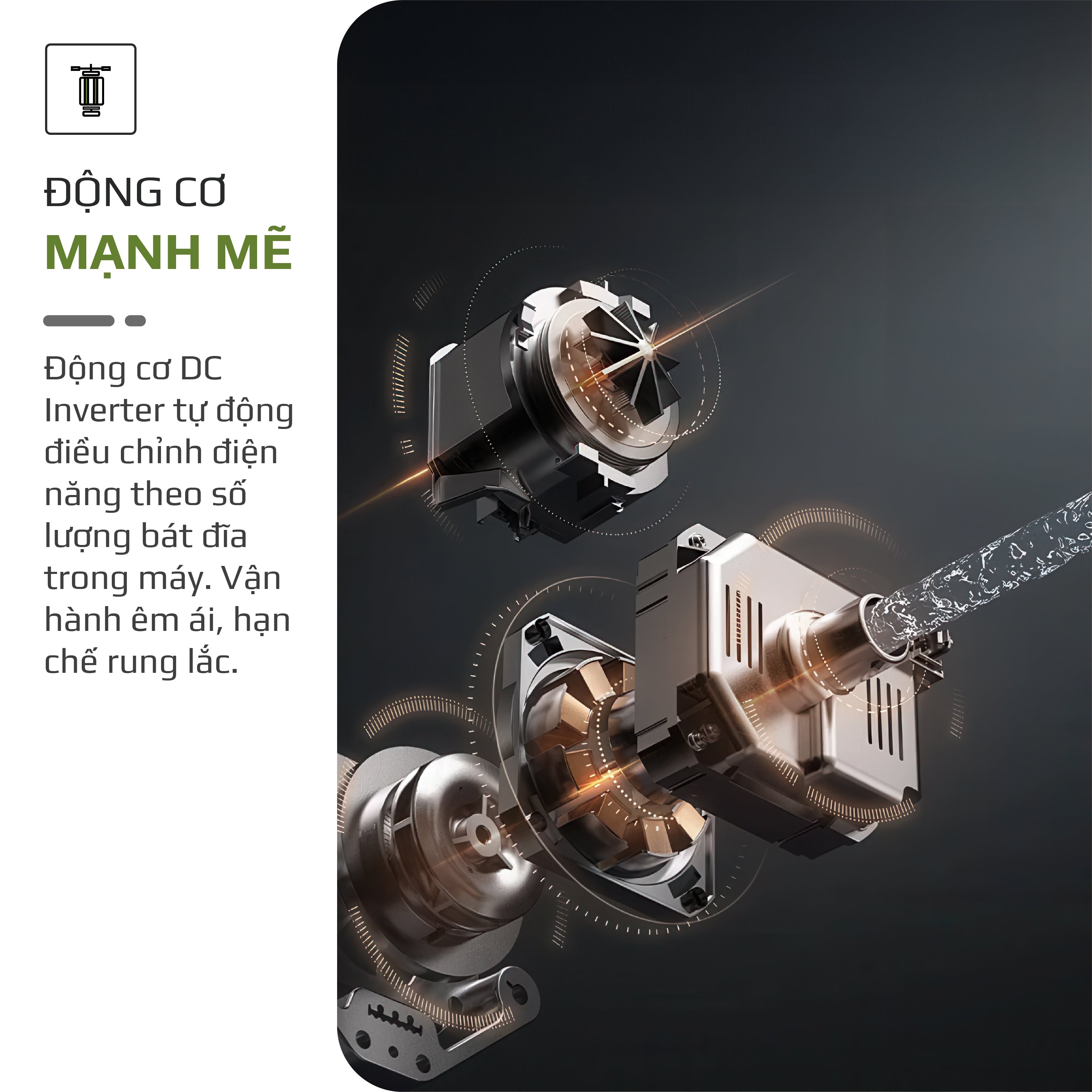 Máy Rửa Bát OLIVO DW18 - 3 Giỏ Linh Hoạt - Tải Trọng 18 Bộ Bát Đĩa - Sấy Turbo EcoDry - Rửa Hydro360 Wash -16 Chương Trình - Khử Khuẩn UV