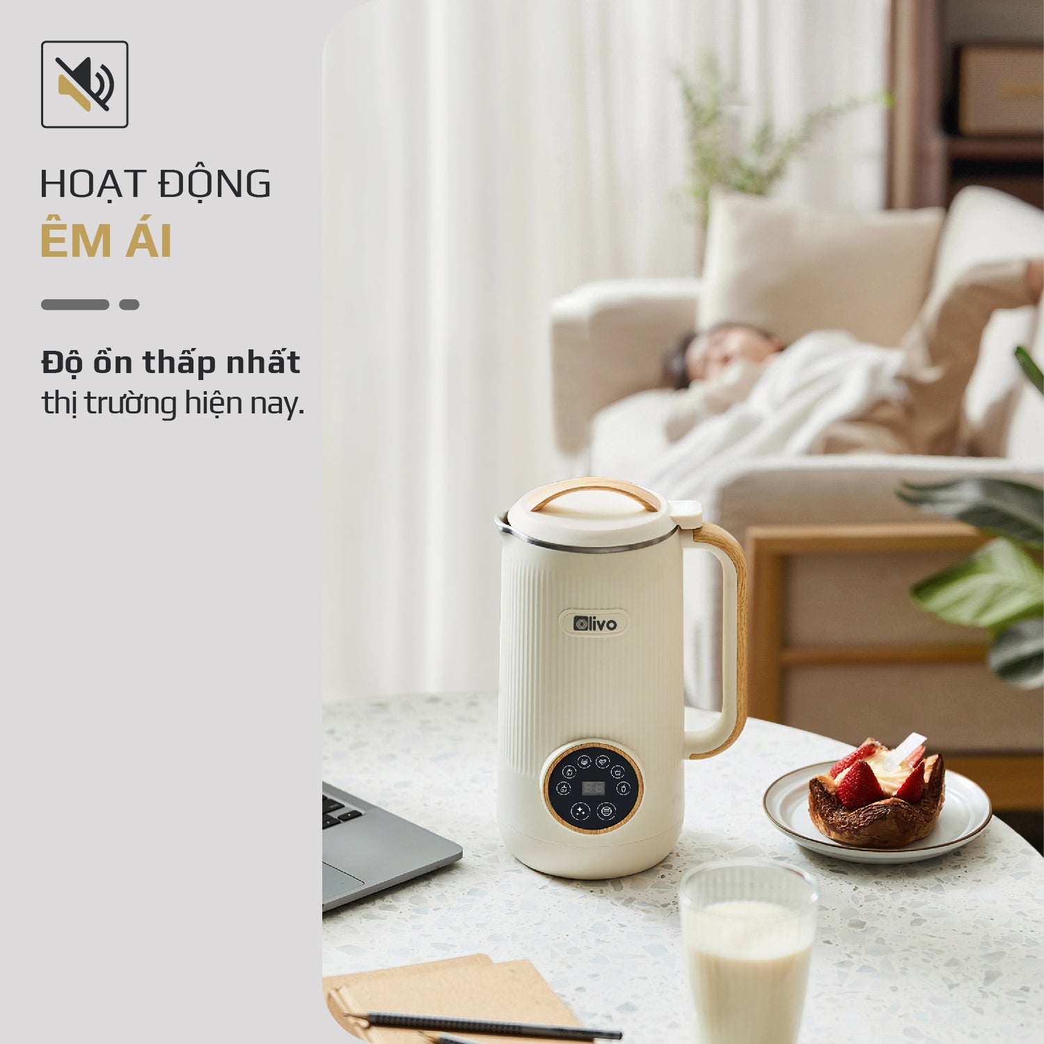 Máy Xay Nấu Đa Năng OLIVO CB400 PRO – Nhỏ Gọn Tiện Mang Theo – Đa Chức Năng – Cao Cấp