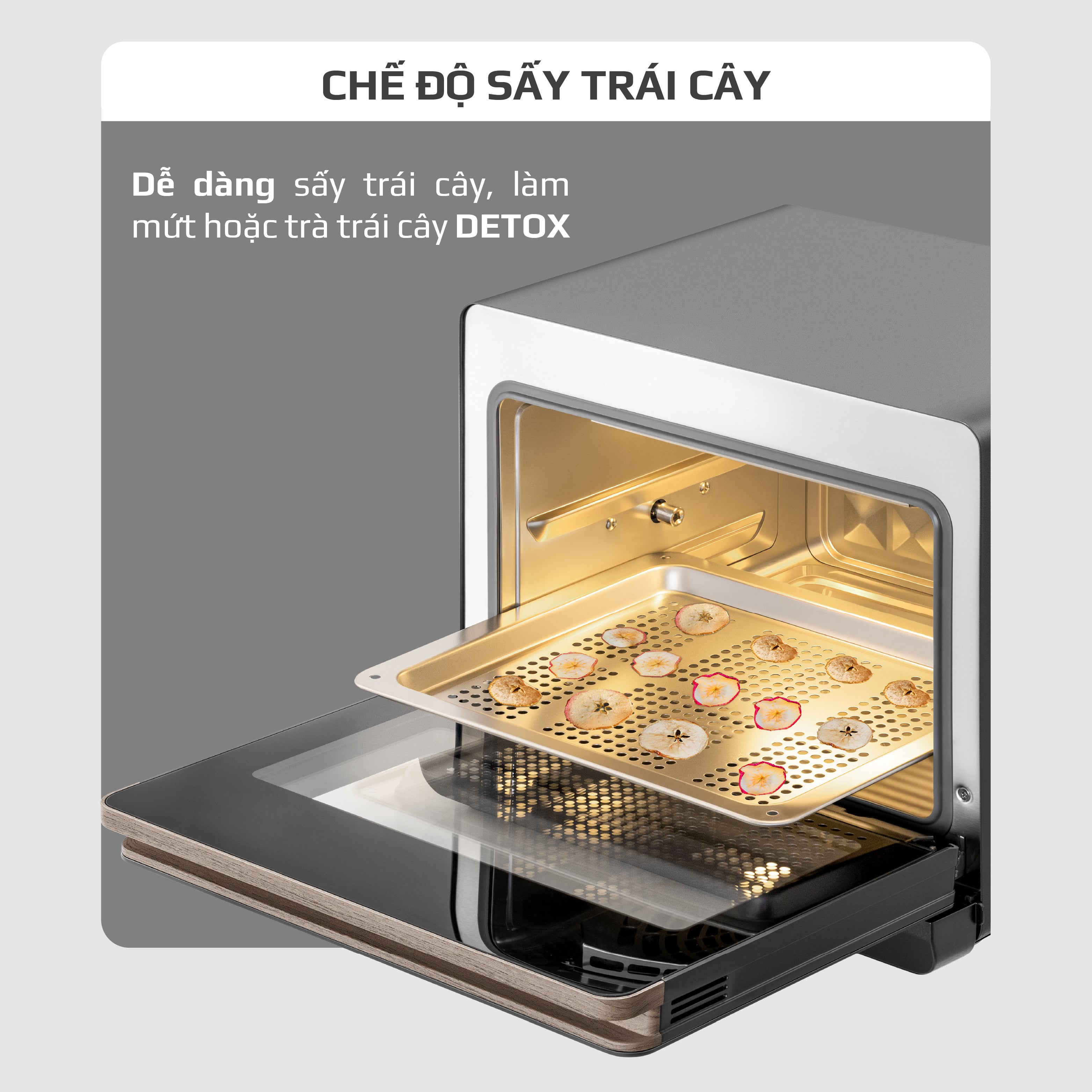 Nồi Chiên Hấp Đa Năng OLIVO SteamFry Xtra – Phiên Bản Cao Cấp, Bảng Điều Khiển OLED, Dung tích vượt trội 20L, Hấp Nano Steam/Chiên Eco Fry thế hệ thứ 2, 70 Chế Độ Cài Sẵn, Vệ Sinh Dễ Dàng