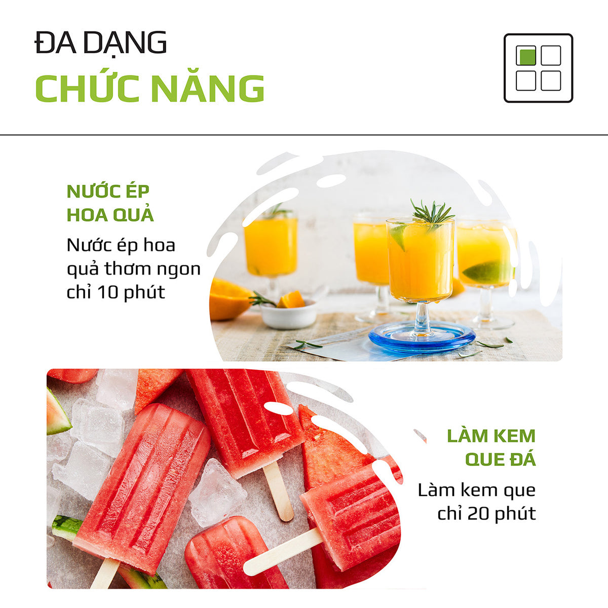 Máy Ép Chậm OLIVO SJ210- Ép Kiệt Bã 97% - Ép Trái Cây Hoa Quả Rau Củ Đa Năng