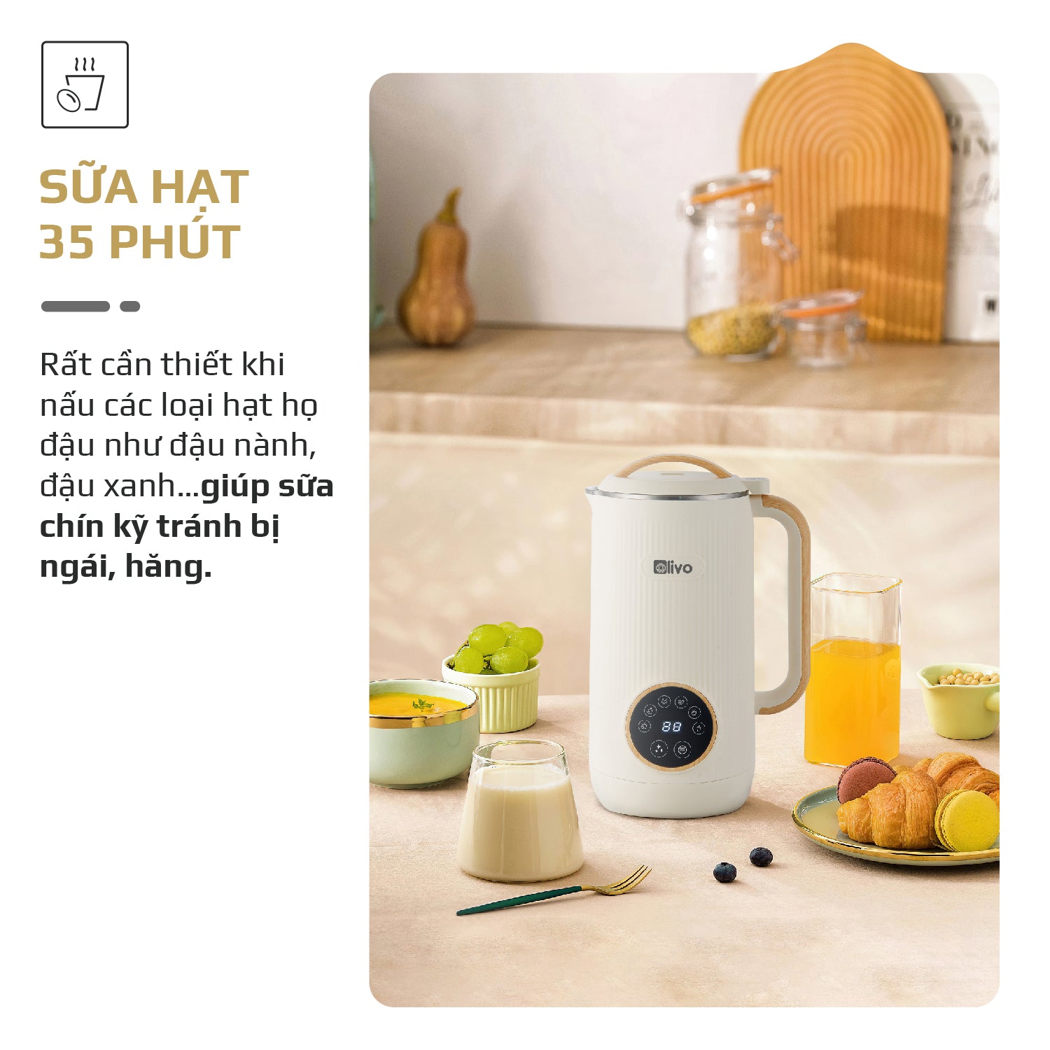 Máy Xay Nấu Đa Năng OLIVO CB400 PRO – Nhỏ Gọn Tiện Mang Theo – Đa Chức Năng – Cao Cấp