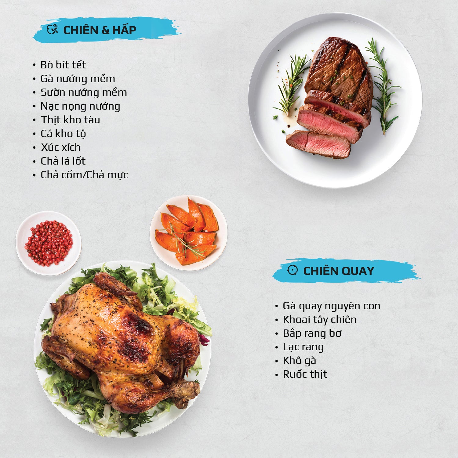 Nồi Chiên Hấp Đa Năng OLIVO SF1600 - Phiên bản Đặc Biệt cao cấp nhất, Màn hình OLED hiện đại, 70 chế độ cài sẵn, Dung tích 16L, Vệ sinh dễ dàng