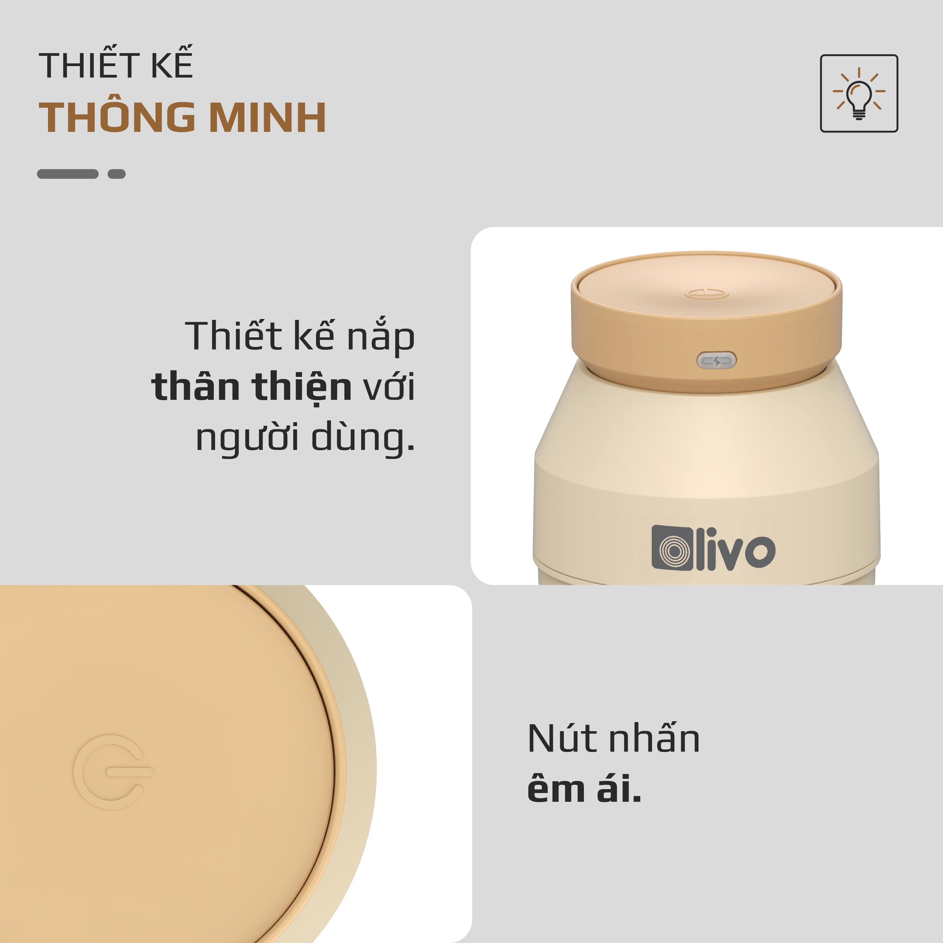 Máy Xay Thực Phẩm Đa Năng Sạc Pin OLIVO RFC270 – Xay Tỏi Ớt, Xay Thịt, Xay Hạt Tiện Lợi – Pin Sạc Bền Bỉ – Dung Tích 270ML – Dễ Dàng Vệ Sinh