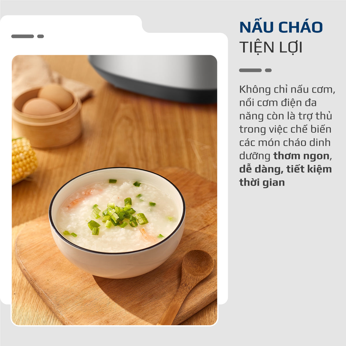 Nồi Cơm Điện OLIVO RC88 – Lòng Nồi INOX 304 Chống Dính Tự Nhiên, Bảng Điều Khiển OLED Sống Động, Nấu Cơm Ngon, Thiết Kế Sang Trọng