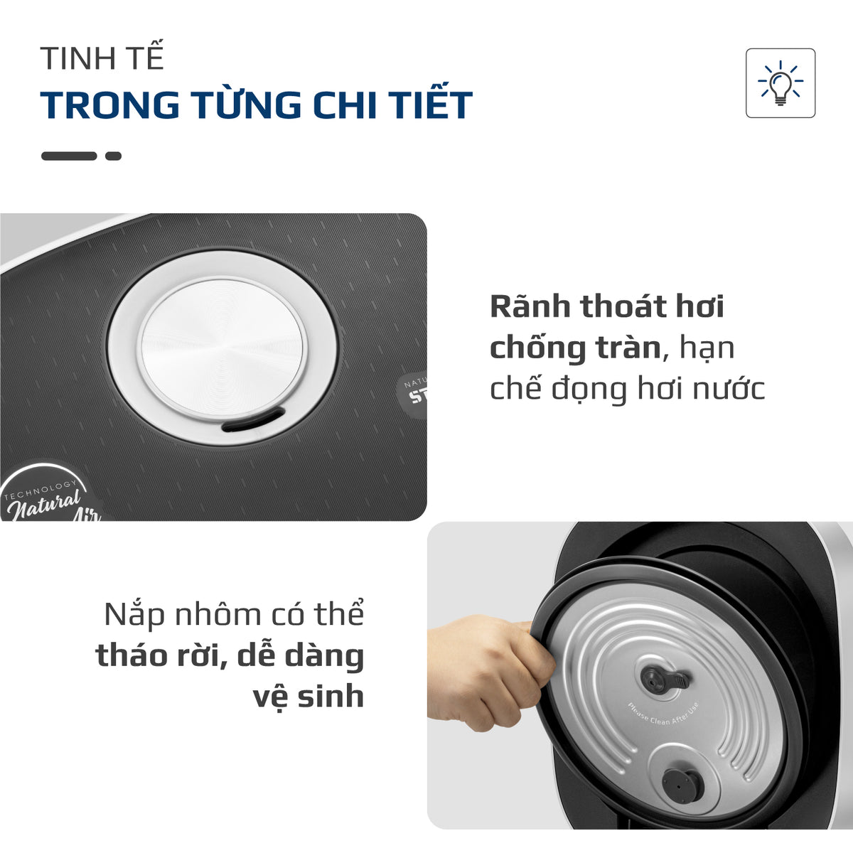 Nồi Cơm Điện OLIVO RC88 – Lòng Nồi INOX 304 Chống Dính Tự Nhiên, Bảng Điều Khiển OLED Sống Động, Nấu Cơm Ngon, Thiết Kế Sang Trọng