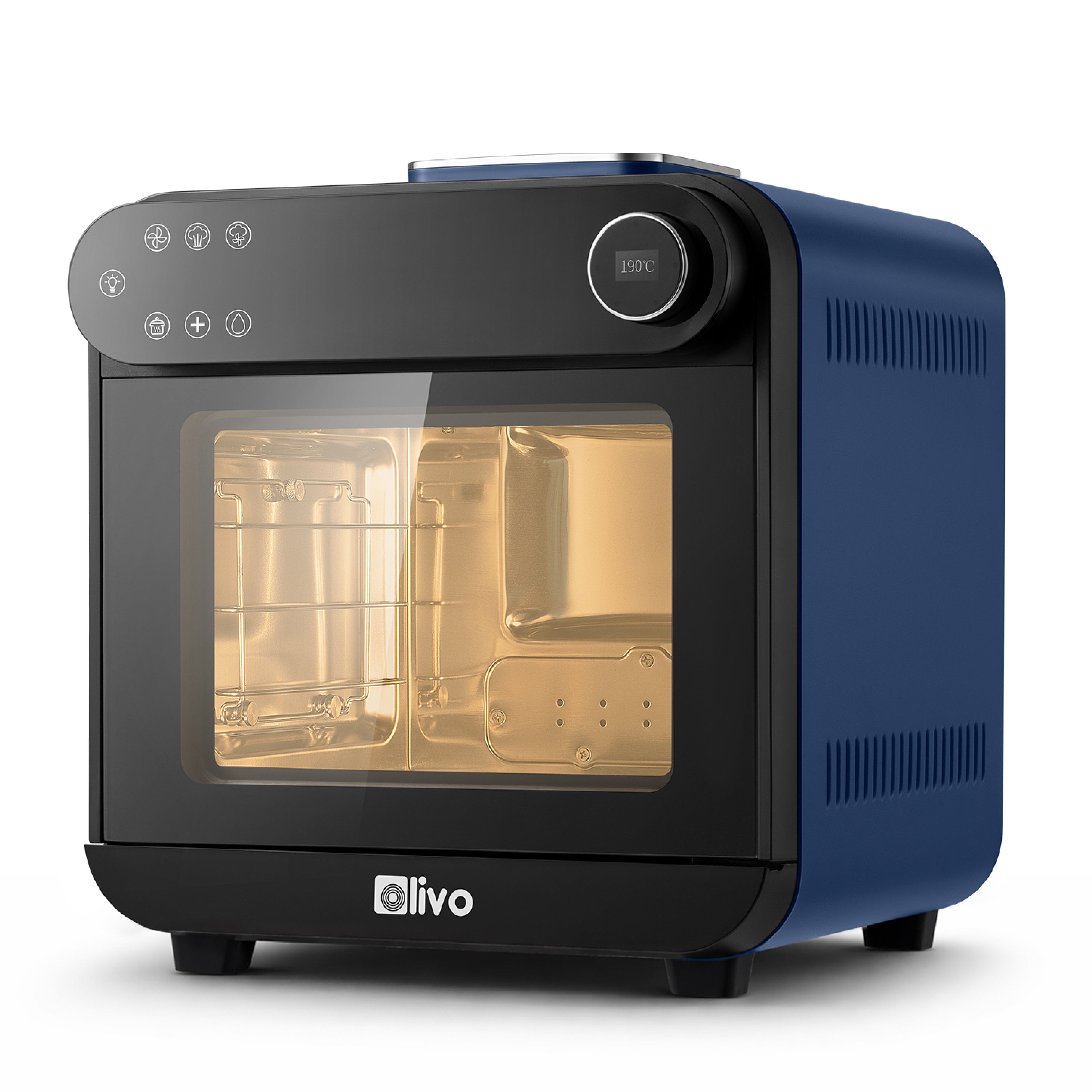 Nồi Chiên Hấp Đa Năng OLIVO SF15 – 37 Chương Trình Cài Sẵn – Dung Tích 15L – Công Suất 2620W