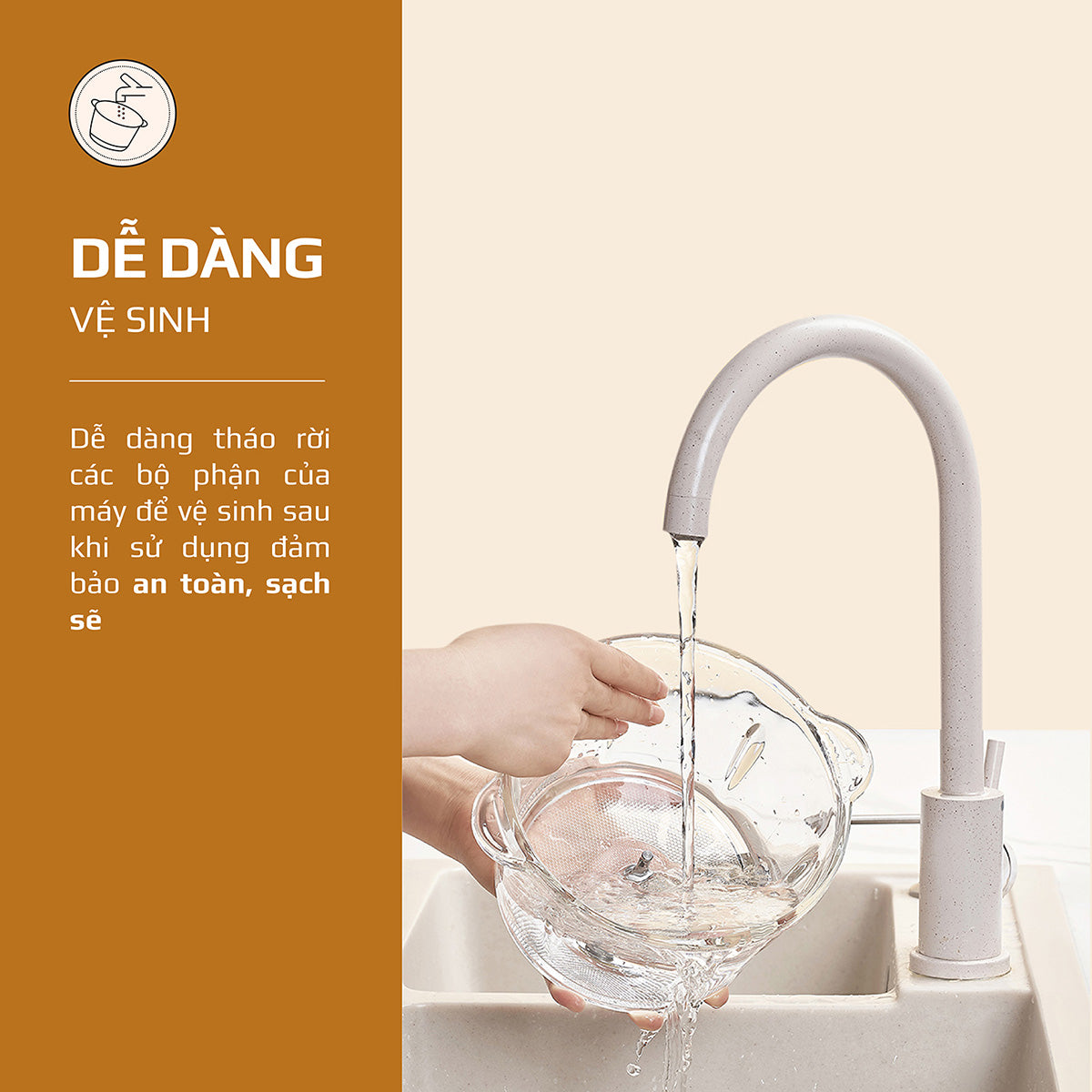 Máy Xay Thực Phẩm Đa Năng OLIVO FC21 - Dung Tích 2.1L - Công Suất 500W