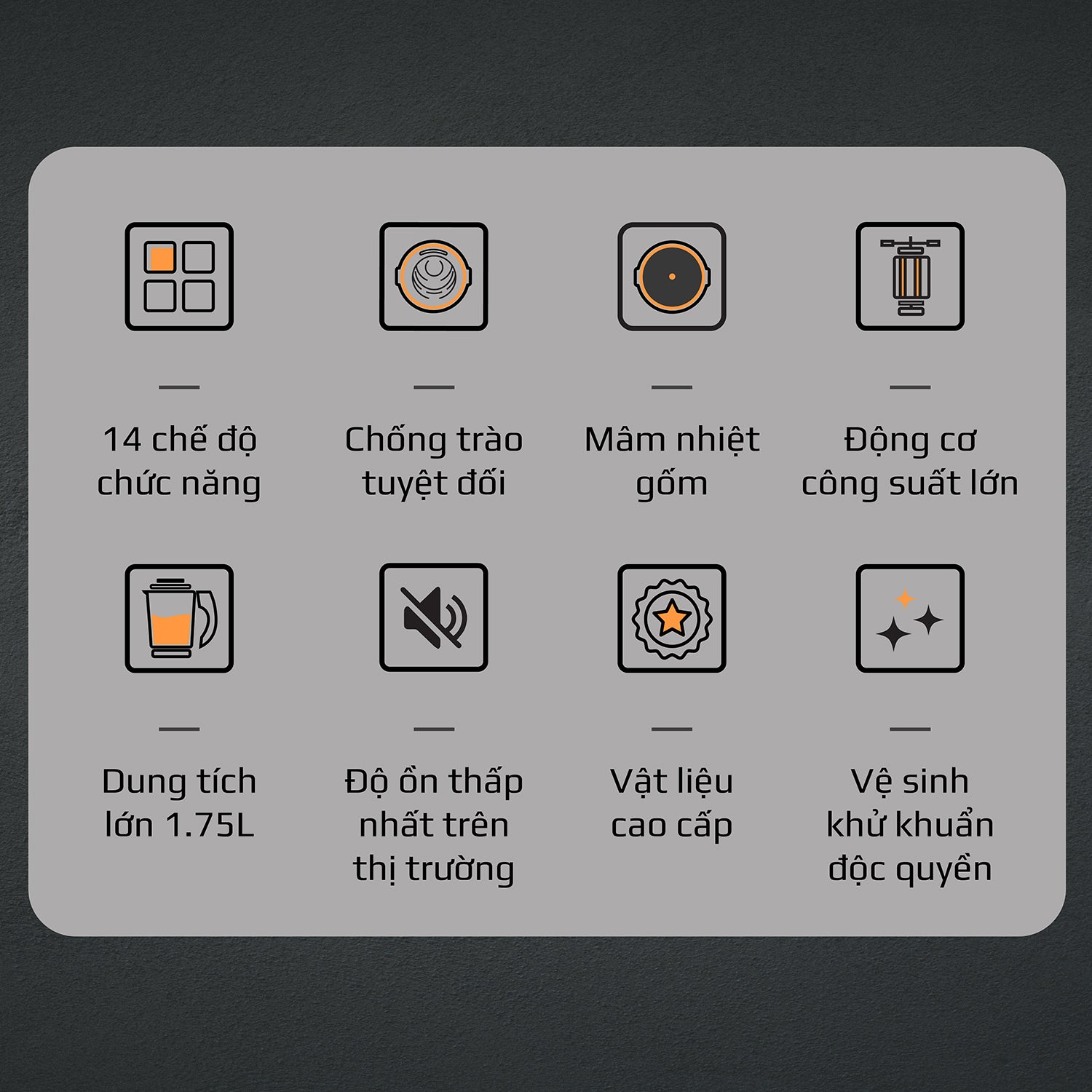 Máy Xay Nấu Cao Cấp OLIVO CB22 PRO - Độ Ồn Thấp Nhất - Chống Trào Tuyệt Đối - Vệ Sinh Khử Khuẩn