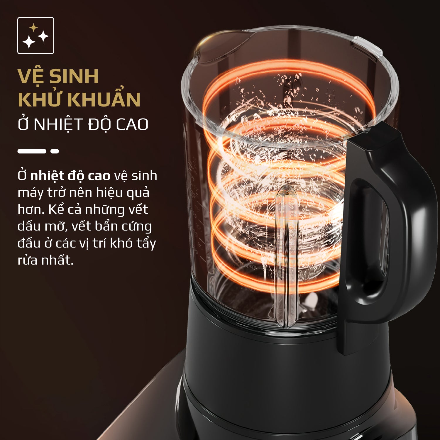 Máy Xay Nấu Đa Năng OLIVO CB20 - Độ Ồn Thấp Nhất - Chống Trào Tuyệt Đối - Vệ Sinh Khử Khuẩn - Chống Dính Gốm