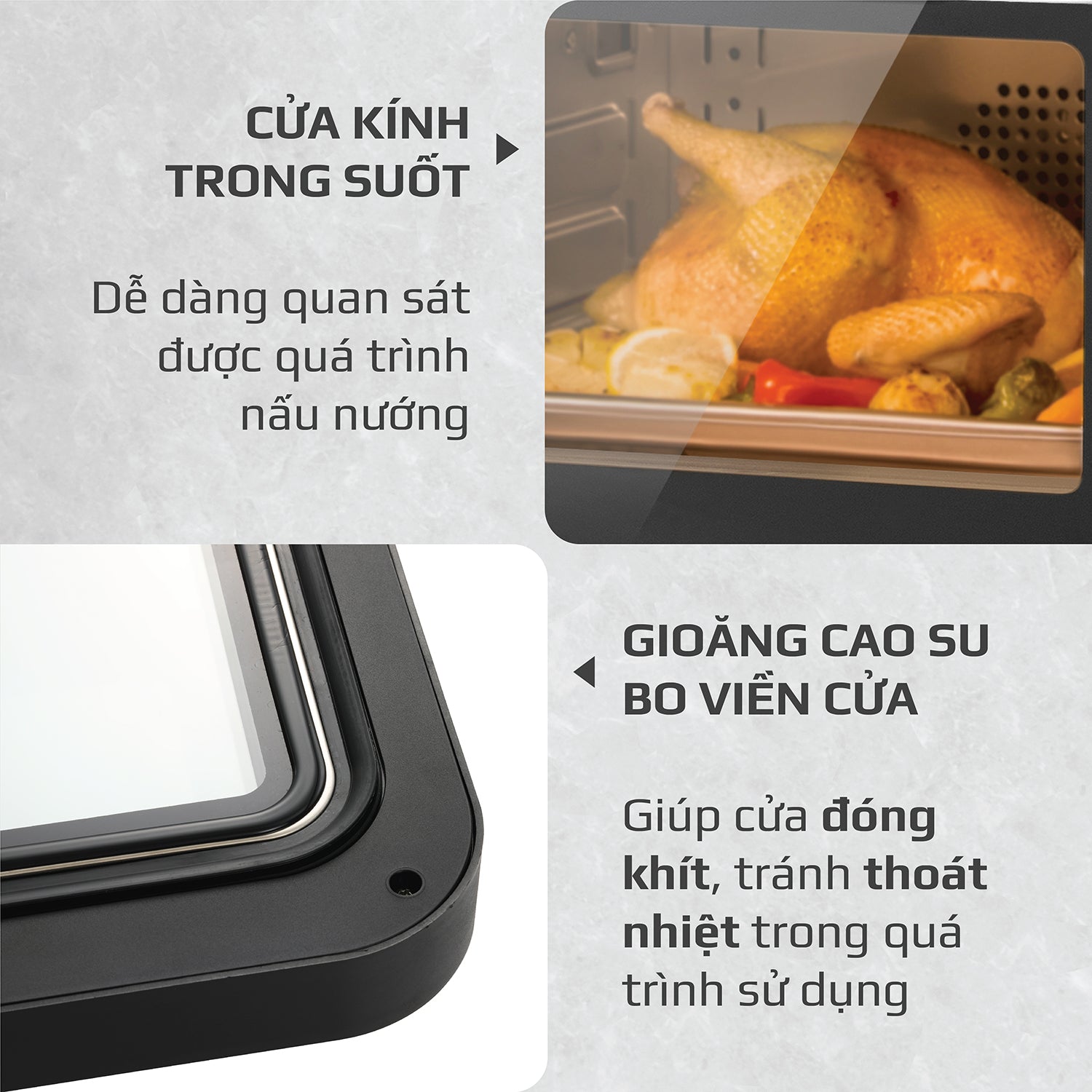 Nồi Chiên Hơi Nước OLIVO SF18 - 50 Chức Năng - Dung Tích 18L - Công Suất 2450W