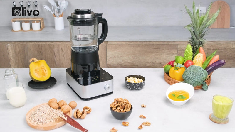 Đập hộp, hướng dẫn sử dụng máy xay nấu cao cấp Olivo CB22 Pro chống trào tuyệt đối