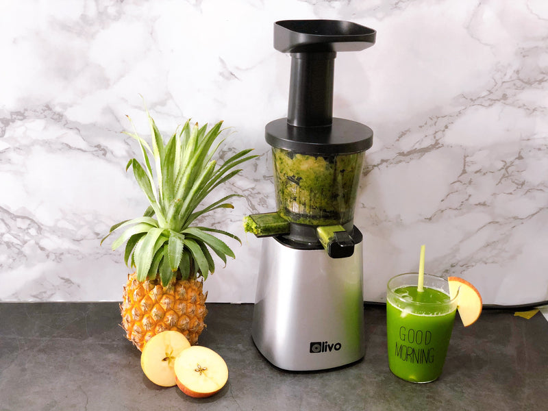 Thanh lọc cơ thể với nước ép cải kale - cần tây mix dứa - táo - gừng