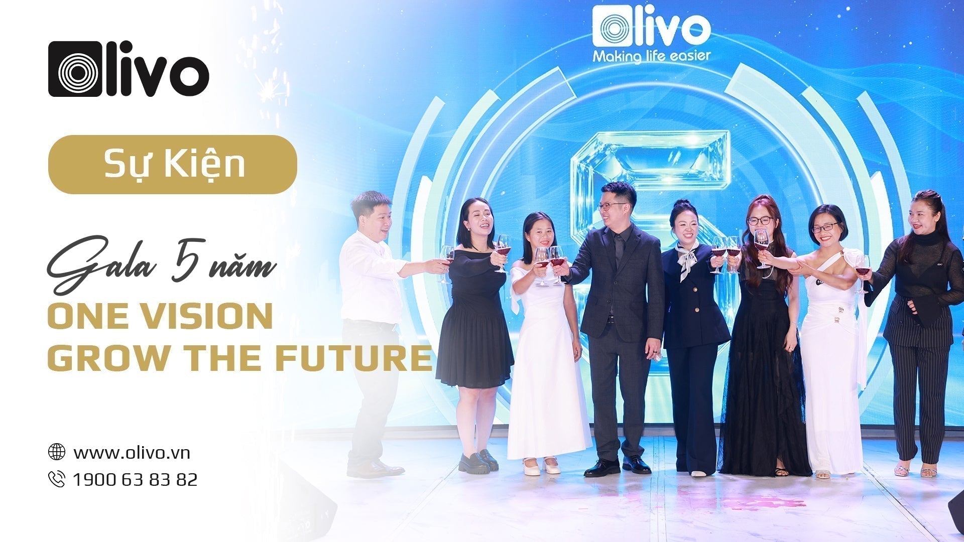 Đêm Gala Olivo 5 Năm “One Vision - Grow The Future Together”