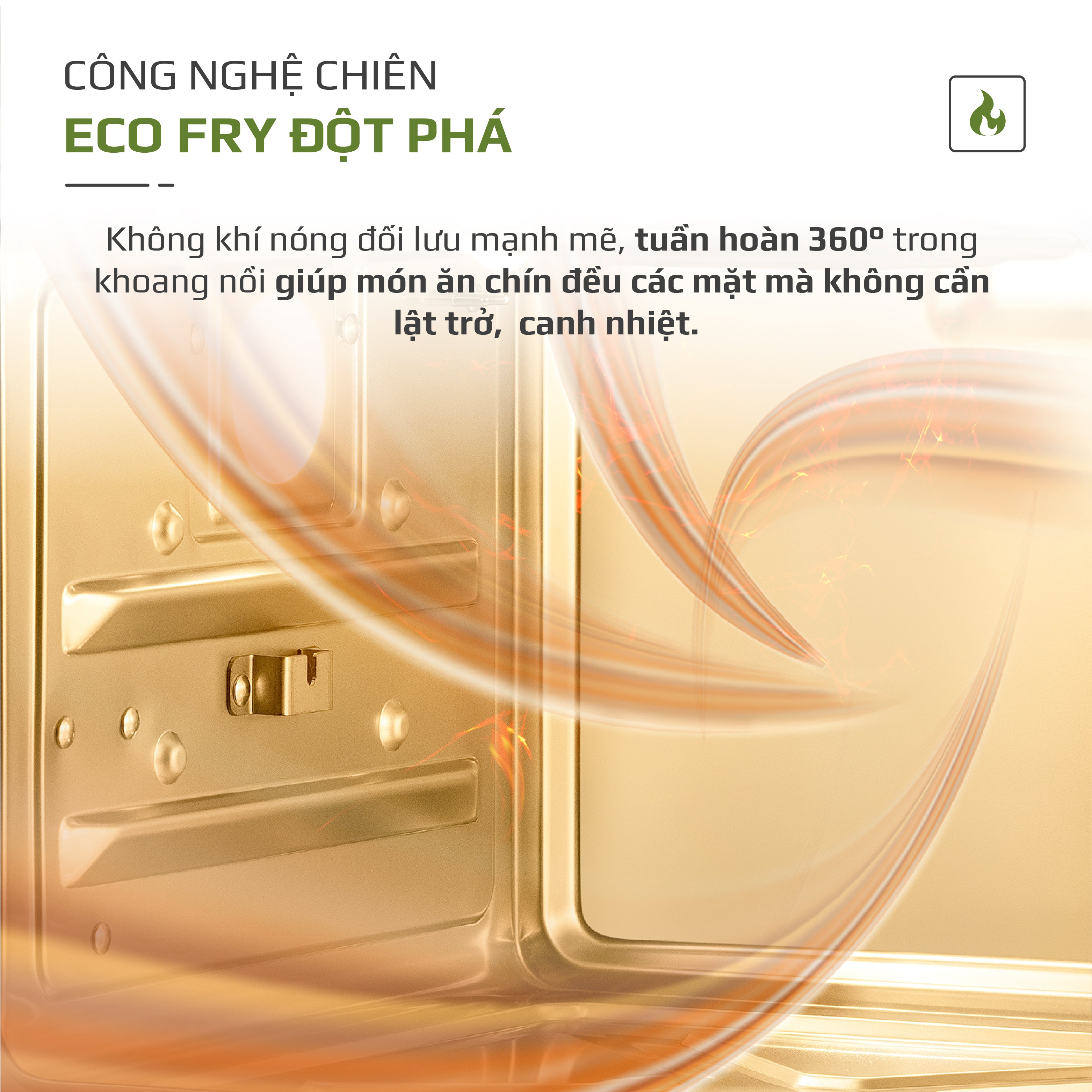 Nồi Chiên Hấp Đa Năng OLIVO SF16 PRO 2025 - 70 Chế Độ Cài Sẵn, Toàn Bộ Khoang Nồi Và Phụ Kiện Bằng Inox 304 Cao Cấp, Dung Tích 16L, Vệ Sinh Dễ Dàng