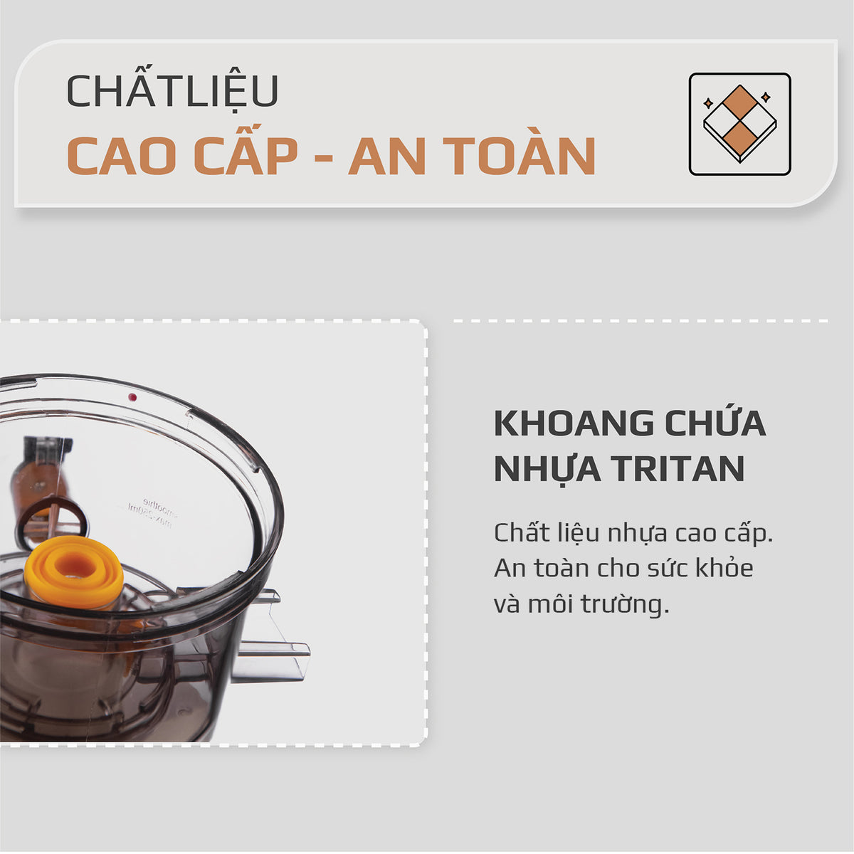 Máy Ép Chậm OLIVO SJ200 Đa Năng - Ép Kiệt Bã 98% - Tốc Độ Chậm 39 vòng/phút - Dễ Vệ Sinh