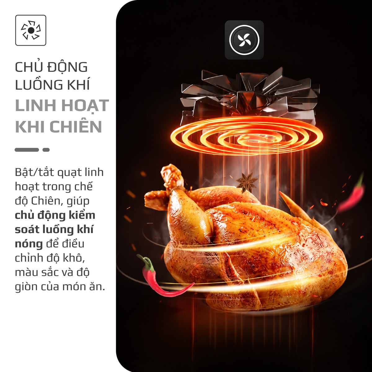 Nồi Chiên Hấp Đa Năng OLIVO SF1800 ULTRA - Dung Tích 18L - Công Nghệ Hấp GreenSteam/Chiên Eco Fry, 100 Chế Độ Cài Sẵn, Đột Phá Chiên Hấp Đa Giai Đoạn, Màu Titanium, Bảng Điều Khiển OLED Cao Cấp