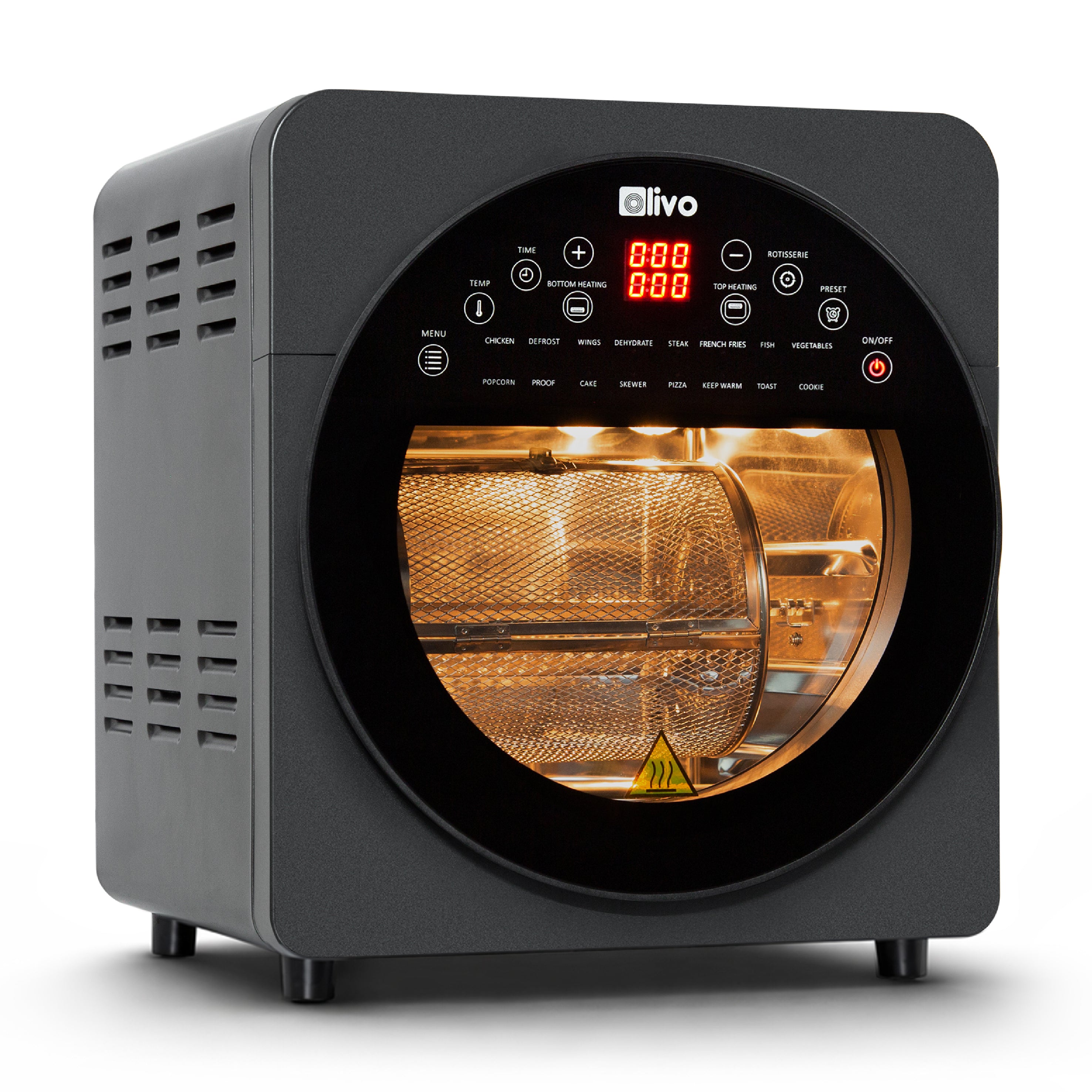 Nồi Chiên Không Dầu OLIVO AF150 - 16 Chức Năng - Dung Tích 15L - Công Suất 2500W