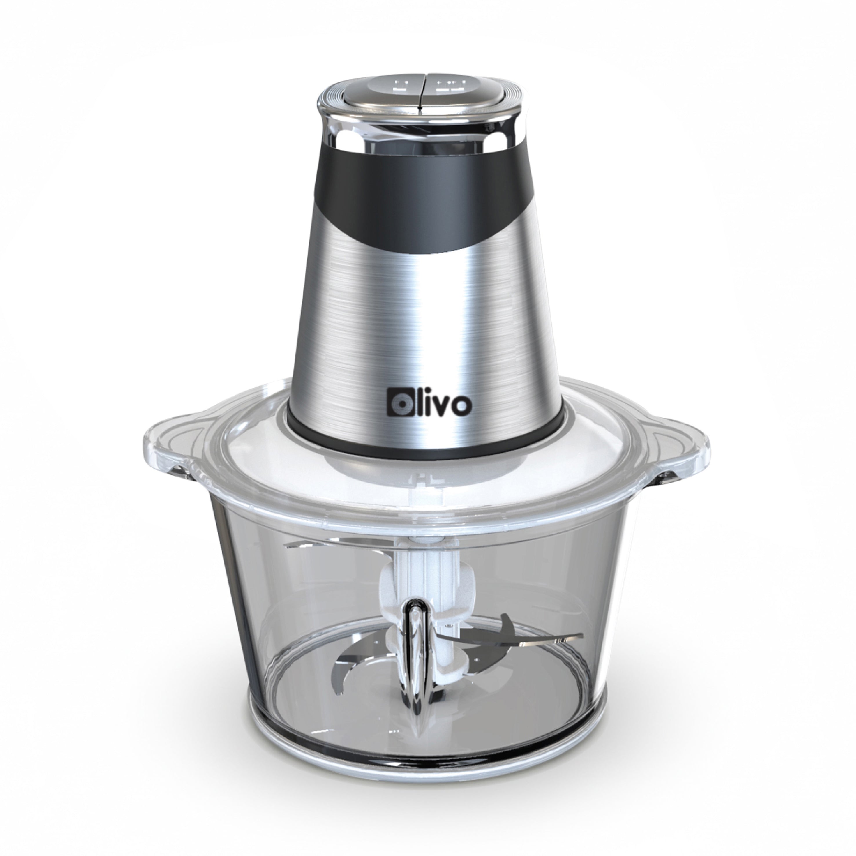 Máy Xay Thực Phẩm Đa Năng OLIVO FC21 - Dung Tích 2.1L - Công Suất 500W