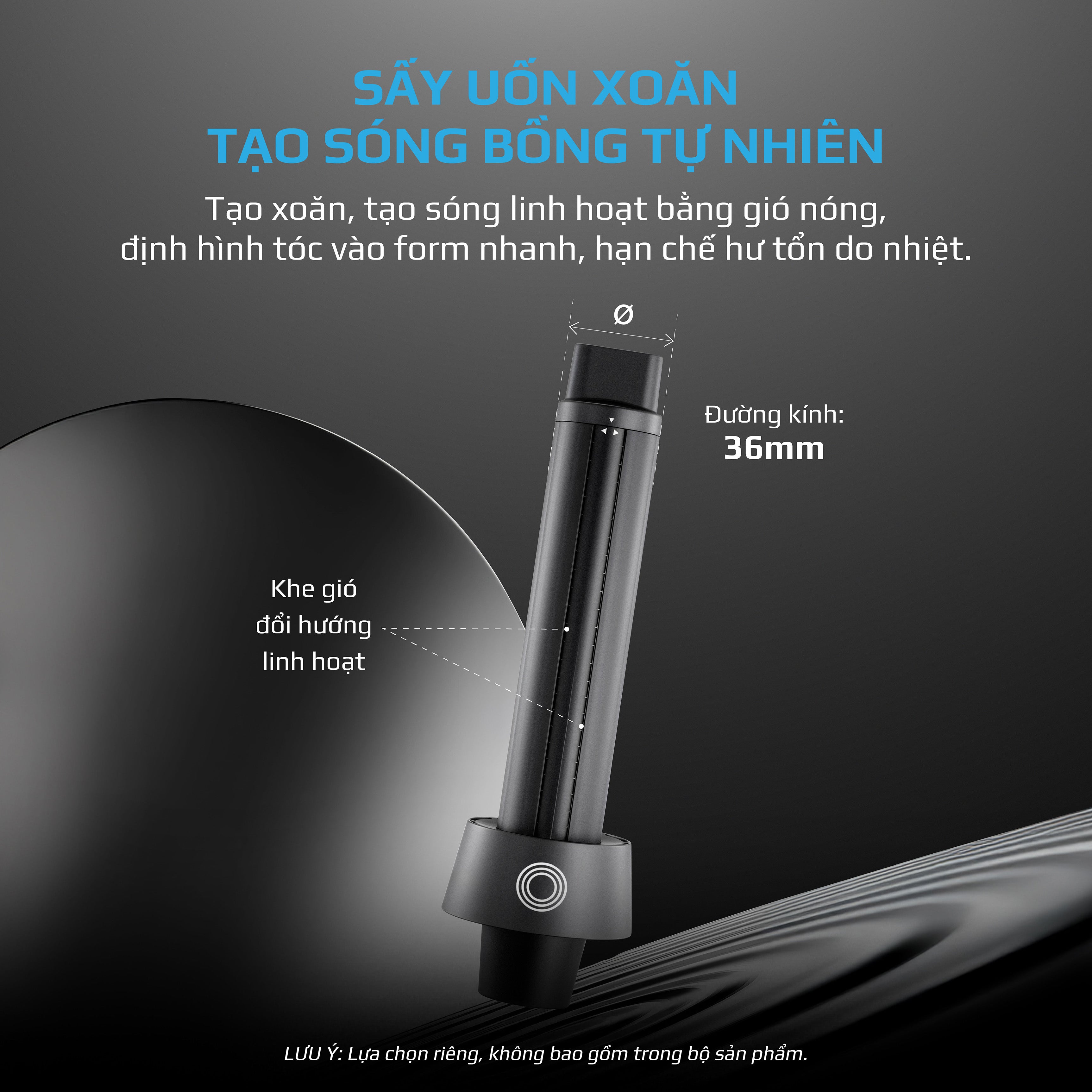 Máy Sấy Tóc OLIVO IonSense - Máy Sấy Tóc Ion Âm Tốc Độ Cao, 9 Chế Độ Sấy, Phụ Kiện Đa Dạng, Cảm Biến Nhiệt Thông Minh, Màu Sắc Sang Trọng