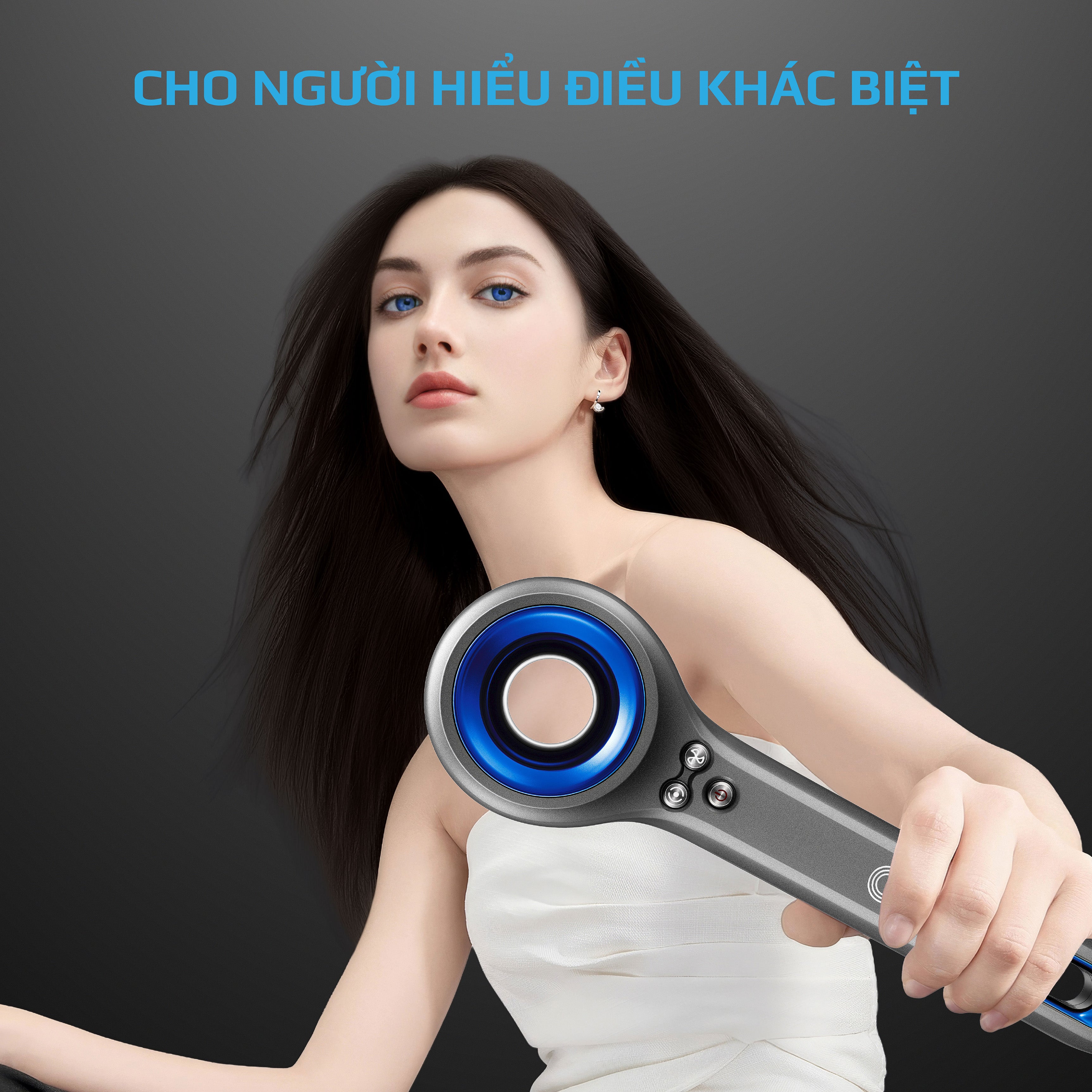 Máy Sấy Tóc OLIVO IonSense - Máy Sấy Tóc Ion Âm Tốc Độ Cao, 9 Chế Độ Sấy, Phụ Kiện Đa Dạng, Cảm Biến Nhiệt Thông Minh, Màu Sắc Sang Trọng