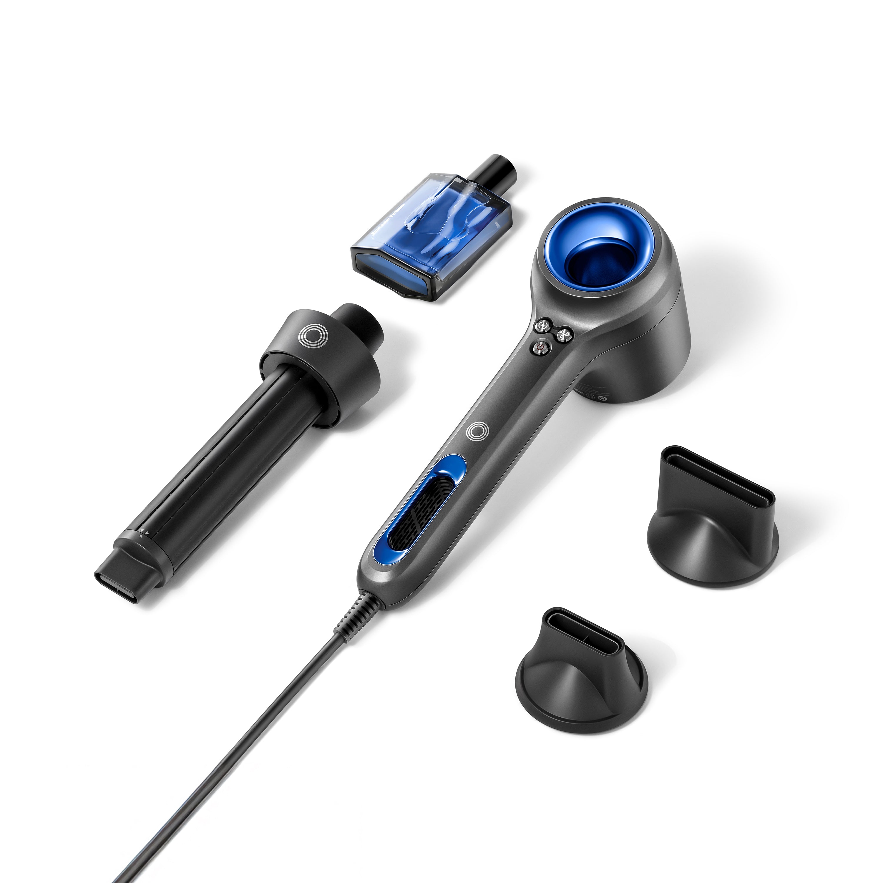 Máy Sấy Tóc OLIVO IonSense - Máy Sấy Tóc Ion Âm Tốc Độ Cao, 9 Chế Độ Sấy, Phụ Kiện Đa Dạng, Cảm Biến Nhiệt Thông Minh, Màu Sắc Sang Trọng