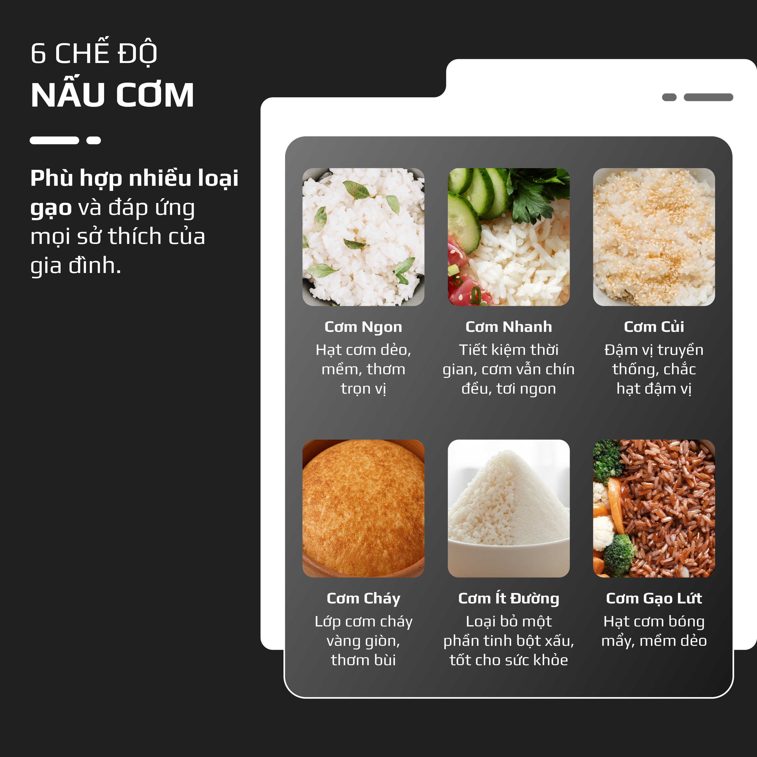 Nồi Cơm Điện Cao Tần OLIVO RC800IH - Công Nghệ Nấu Cao Tần Smart Heating, Lòng Nồi INOX 316L, 14 Chế Độ Cài Sẵn, Dung Tích 1.5L, Bảng Điều Khiển OLED