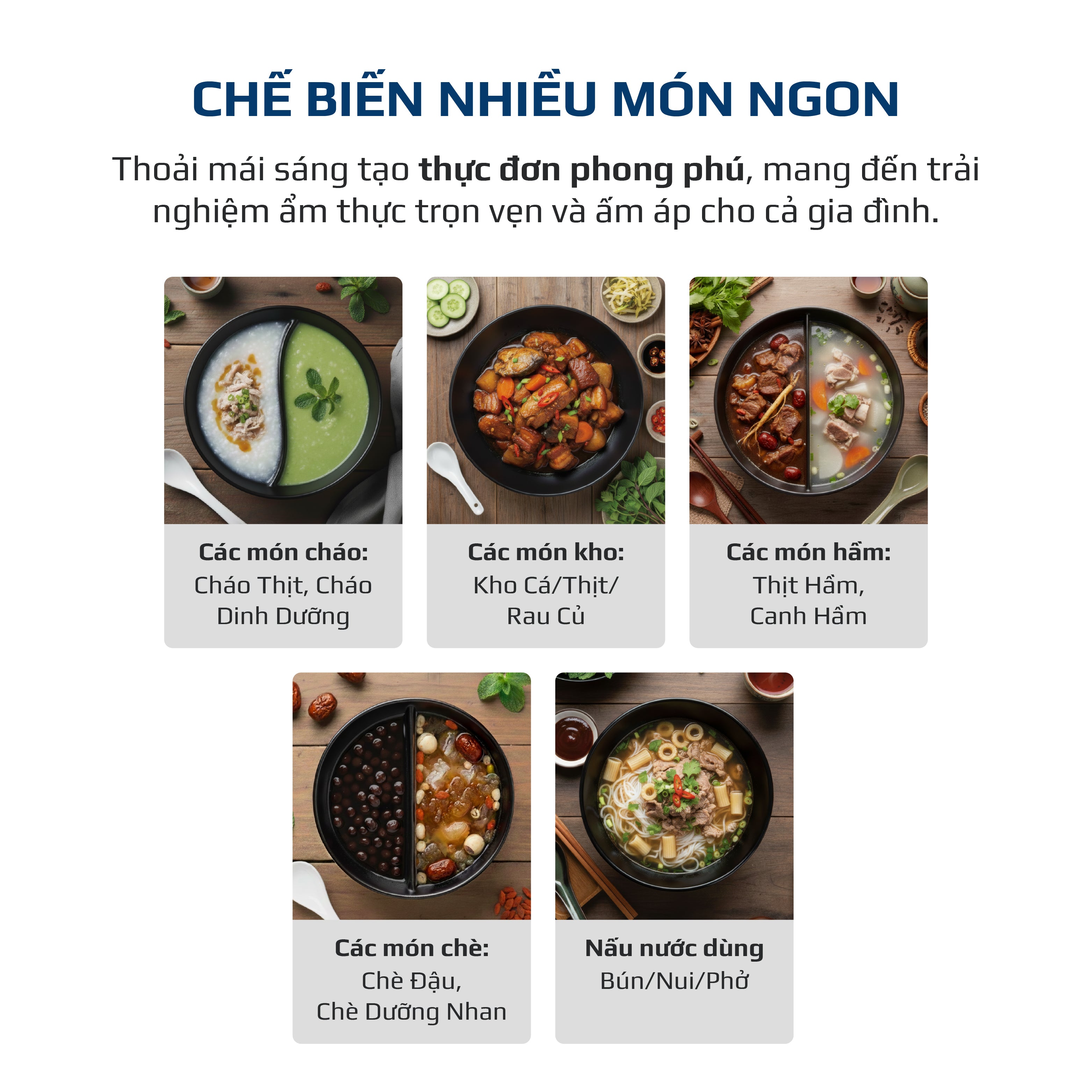 Nồi Nấu Chậm OLIVO SC25/SC30 - 3 Mức Nhiệt Cài Sẵn - Điều Khiển Núm Xoay - Lòng Gốm Tráng Men - Nắp Kính Cường Lực - Dung tích 2.5L/3L