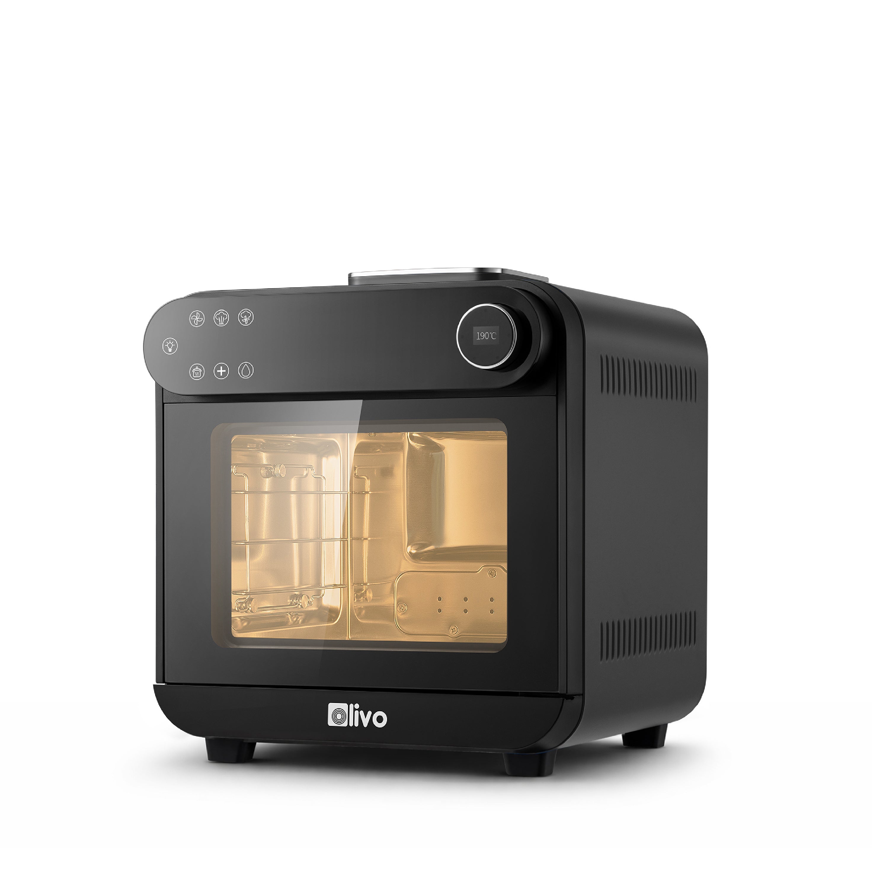 Nồi Chiên Hấp Đa Năng OLIVO SF15 – 37 Chương Trình Cài Sẵn – Dung Tích 15L – Công Suất 2620W