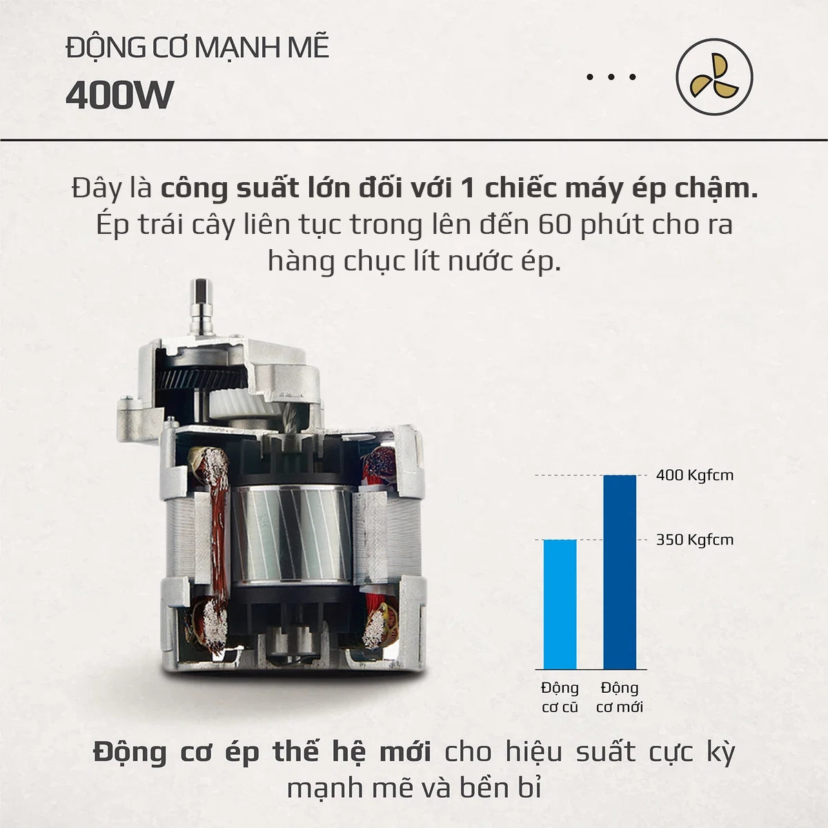 Máy Ép Chậm OLIVO SJ189 Cao Cấp -  Ép Trái Cây - Rau Củ Quả - Làm Kem - BH 10 Năm