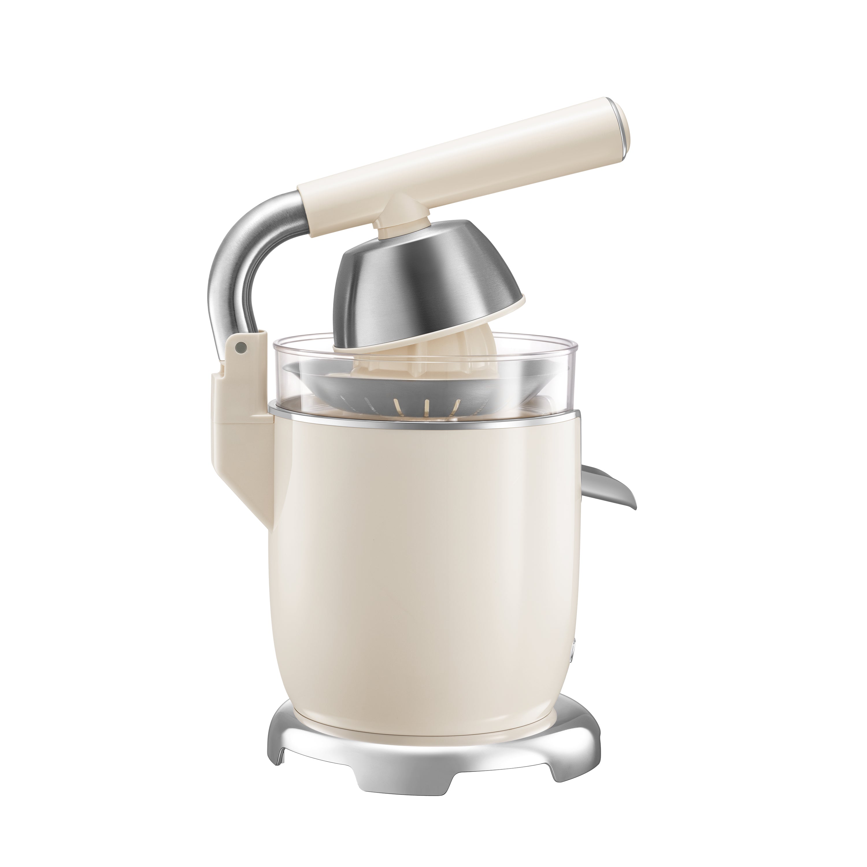 Máy Vắt Cam Trợ Lực Olivo CJ26 - Ép Kiệt Tối Ưu, Tay Cầm Trợ Lực, 2 Đầu Ép Linh Hoạt, Lưới Lọc Inox, Công Suất 600W, Thiết Kế Tối Giản Hiện Đại