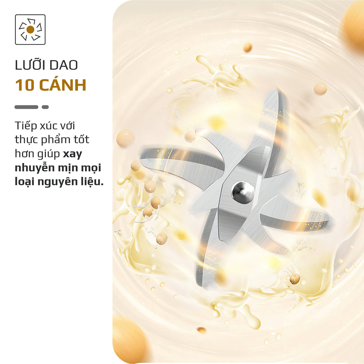Máy Xay Nấu Đa Năng OLIVO CB1000 - Dung Tích 1L, Nắp INOX Kết Hợp Kính Cường Lực, Công Suất 880W, 9 Chế Độ, Chống Trào Hiệu Quả