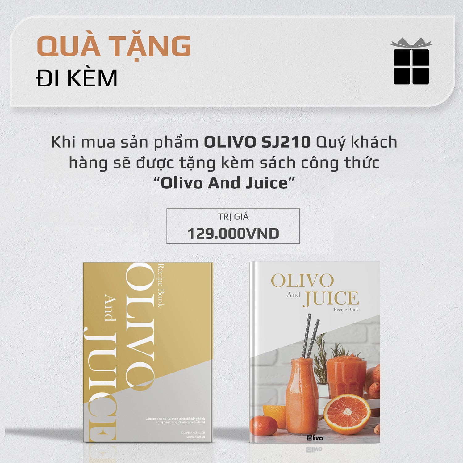 Máy Ép Chậm OLIVO SJ210- Ép Kiệt Bã 97% - Ép Trái Cây Hoa Quả Rau Củ Đa Năng