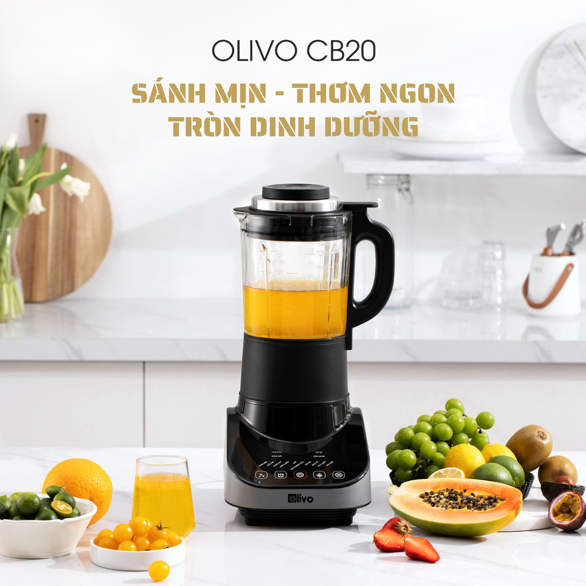 Máy xay nấu đa năng OLIVO CB20